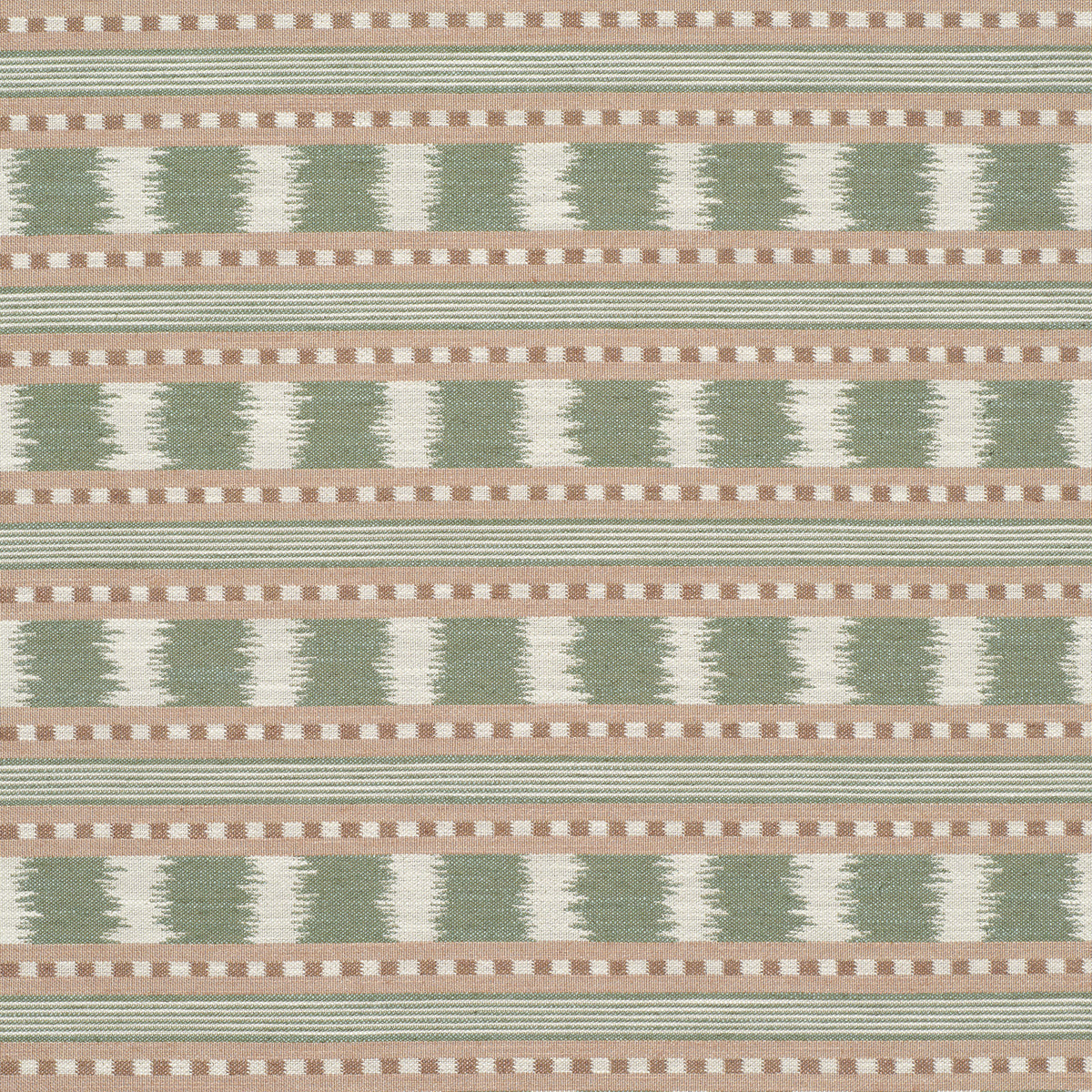 James Hare Paxton Pink/Green Made to Measure Roman Blinds