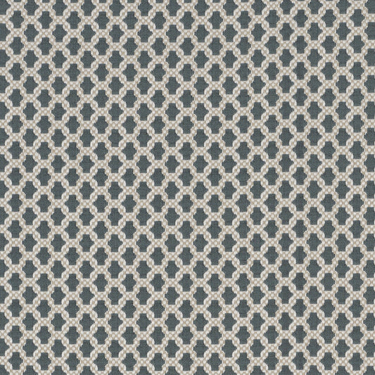 James Hare Asscher Blue Haze Made to Measure Roman Blinds