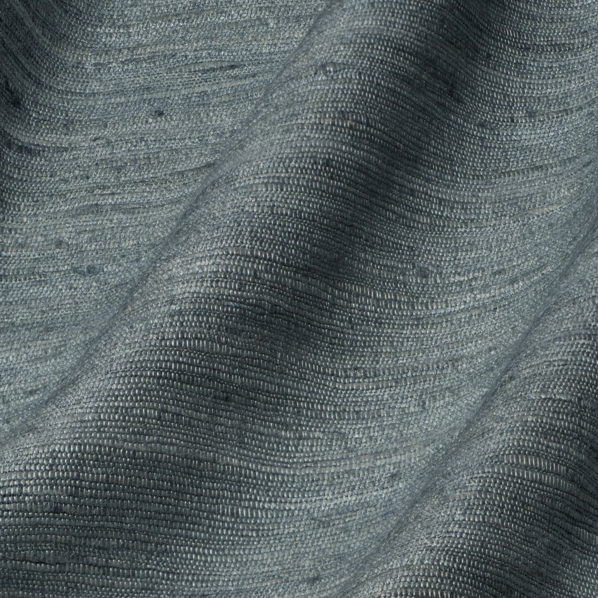 James Hare Vyne Silk Nordic Blue Made to Measure Curtains