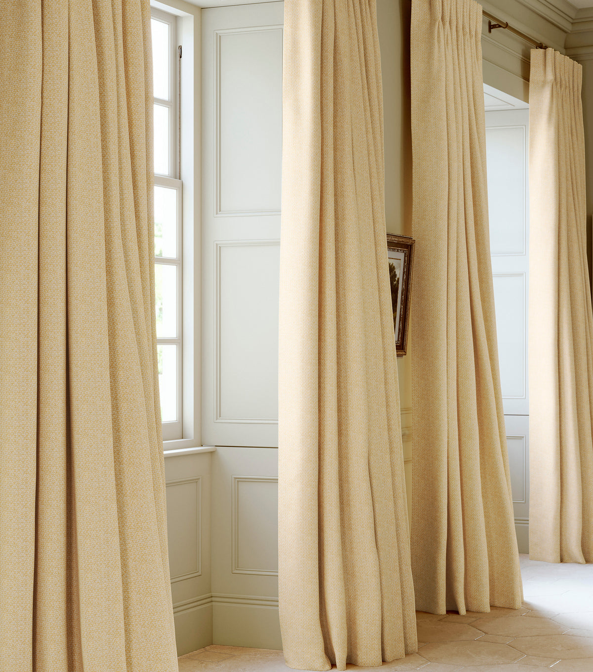 James Hare Flori Cardamom Made to Measure Roman Blinds