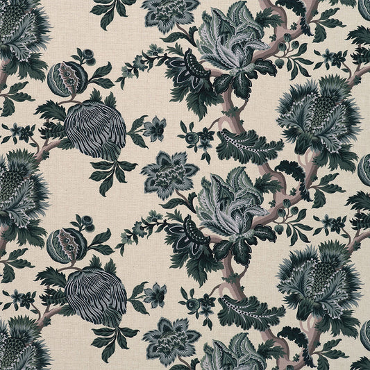 James Hare Artissima Blue Green Made to Measure Curtains