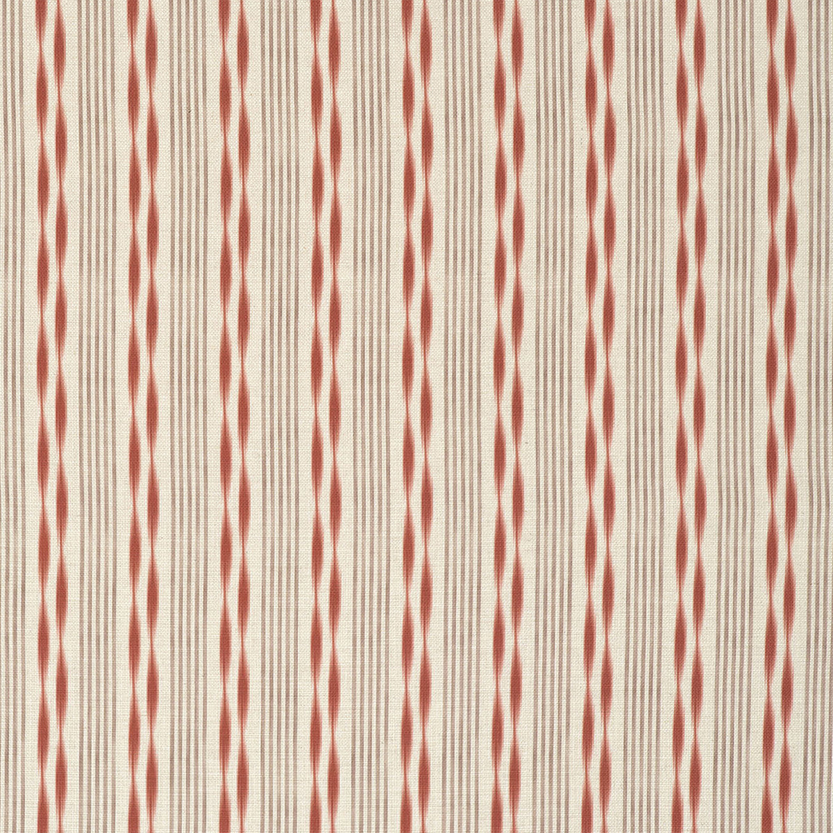 James Hare Aura Stripe Coral Pink Made to Measure Curtains