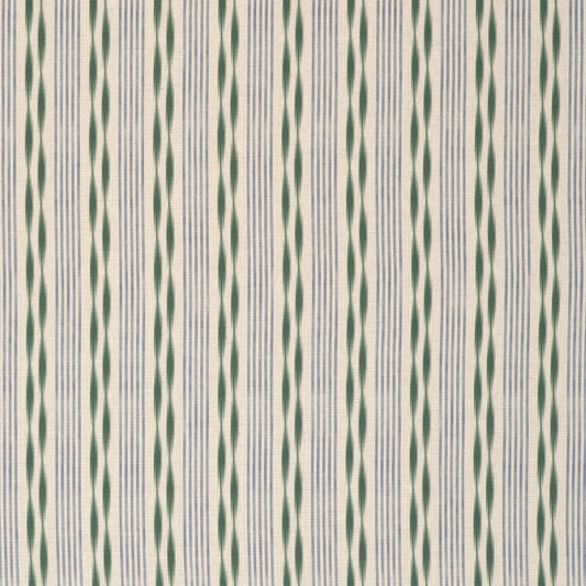 James Hare Aura Stripe Blue Green Made to Measure Curtains