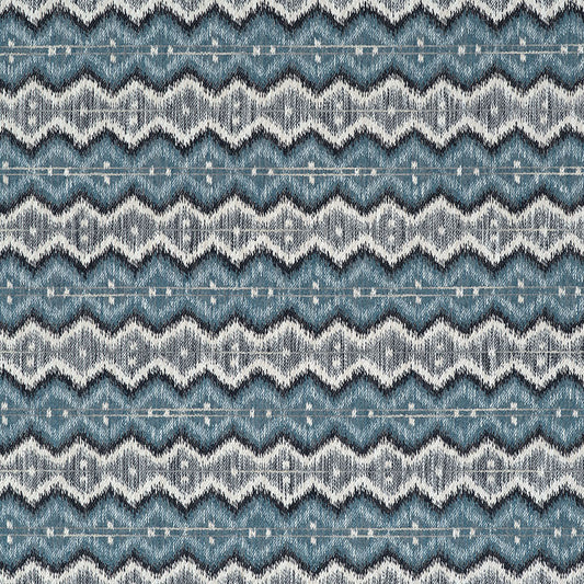 James Hare Mirage Blue Made to Measure Curtains