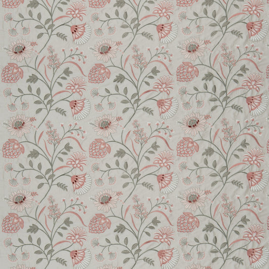 James Hare Siam Silk Rice Paper/Dusky Rose Made to Measure Roman Blinds