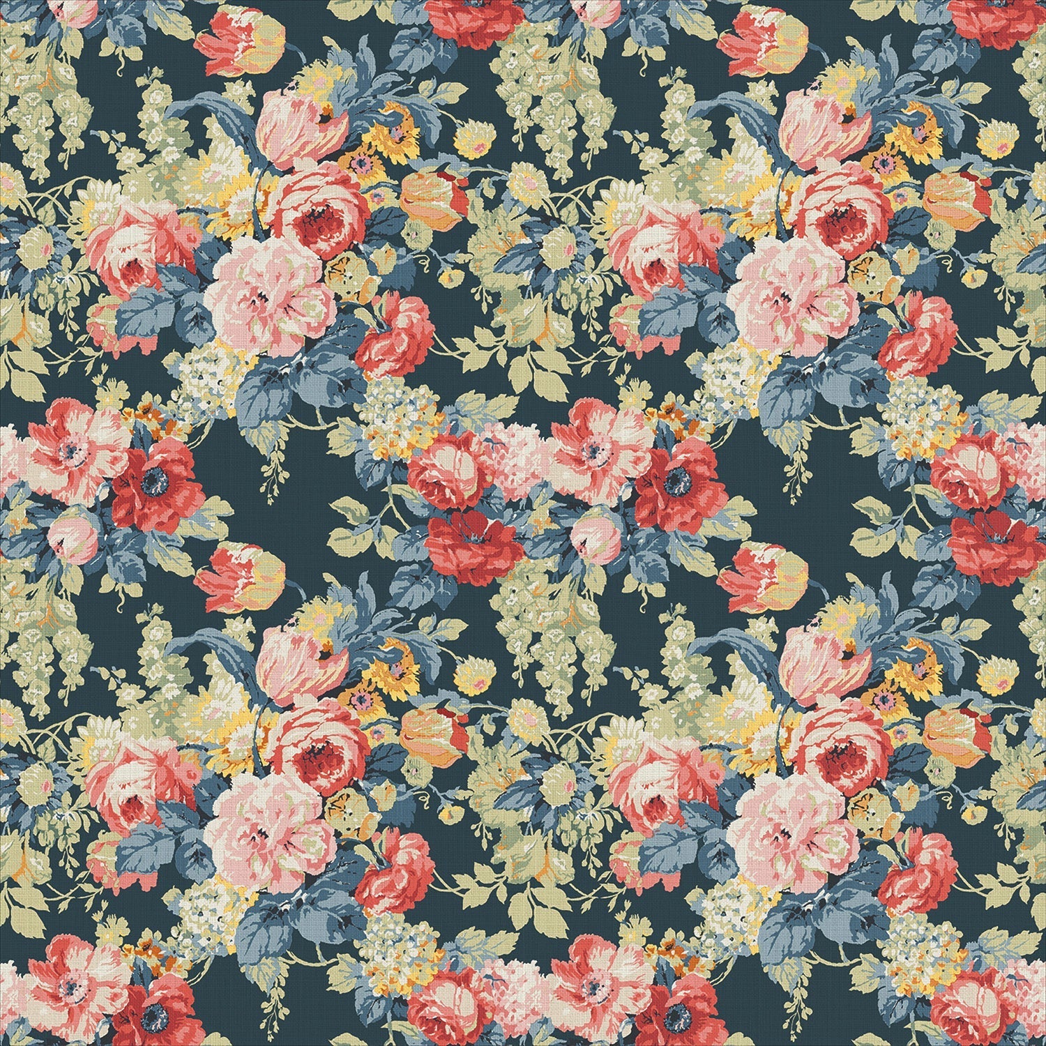 Linwood Albertine Charcoal Made to Measure Curtains