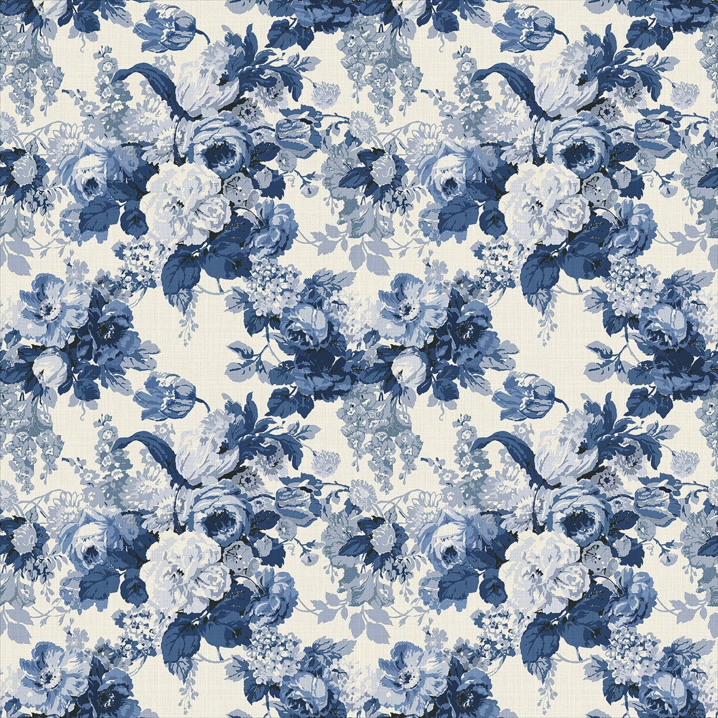 Linwood Albertine Classic Blue Made to Measure Curtains