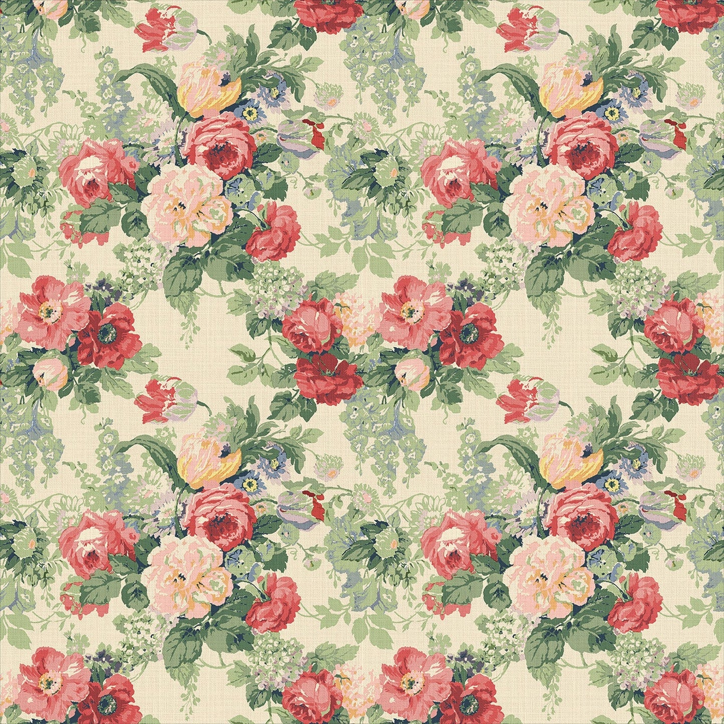 Linwood Albertine Classic Rose FR Made to Measure Curtains
