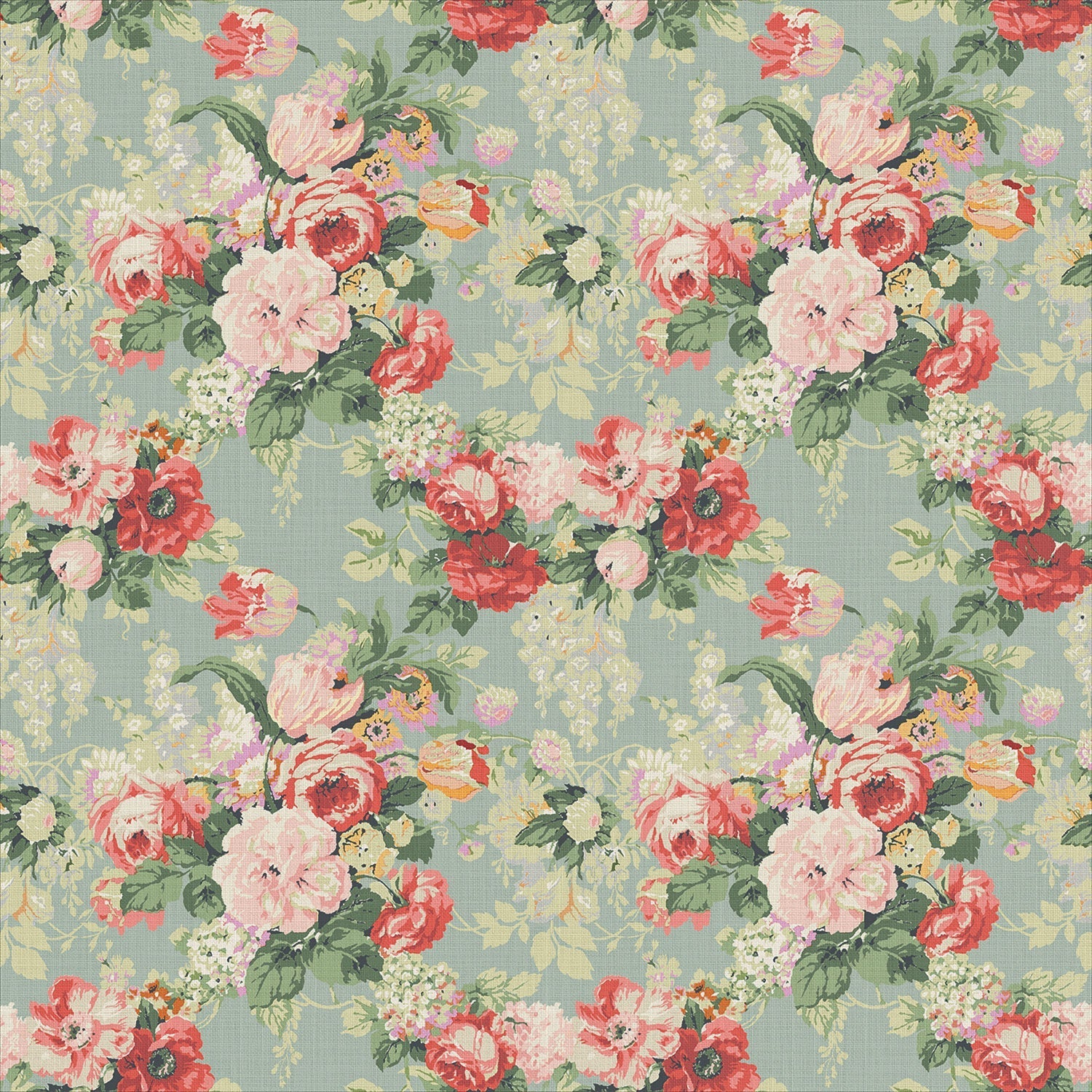 Linwood Albertine Grey Skies Made to Measure Curtains