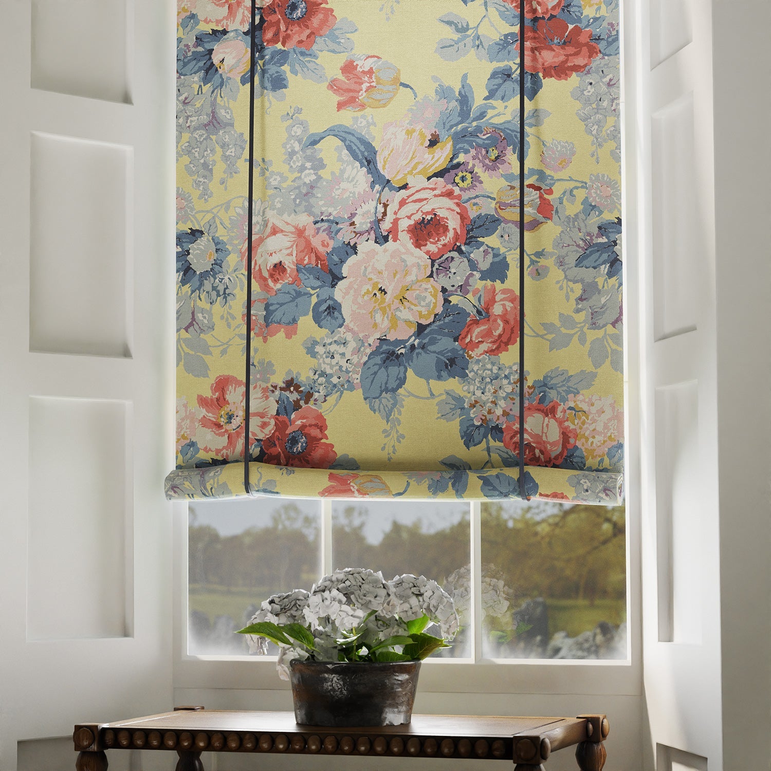 Linwood Albertine Lemon Yellow FR Made to Measure Curtains