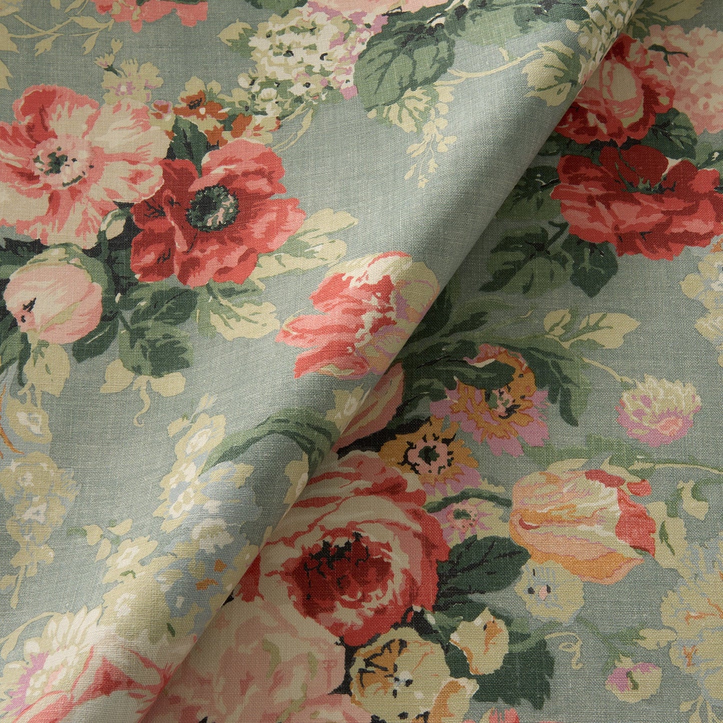 Linwood Albertine Grey Skies FR Made to Measure Curtains