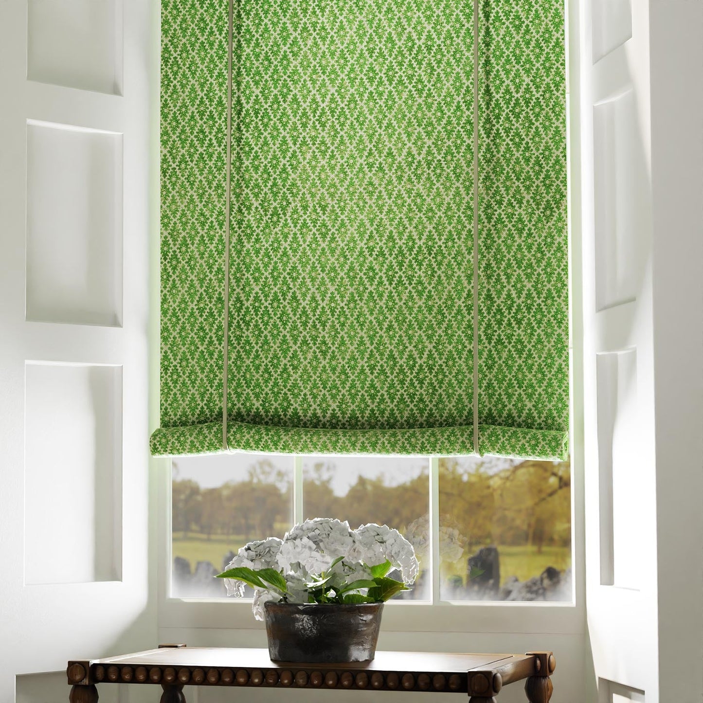 Linwood Ashfield Shamrock Made to Measure Curtains
