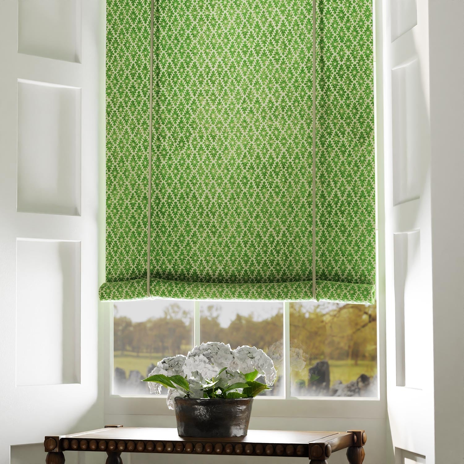 Linwood Ashfield Shamrock Made to Measure Curtains