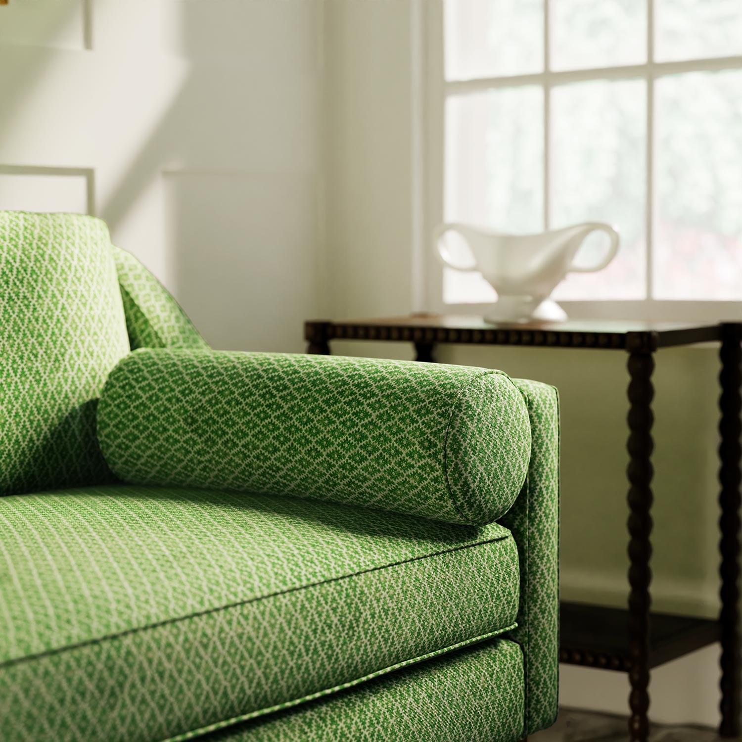 Linwood Ashfield Shamrock Made to Measure Curtains