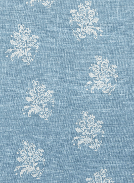 Kate Forman Agnes Blue Made to Measure Curtains