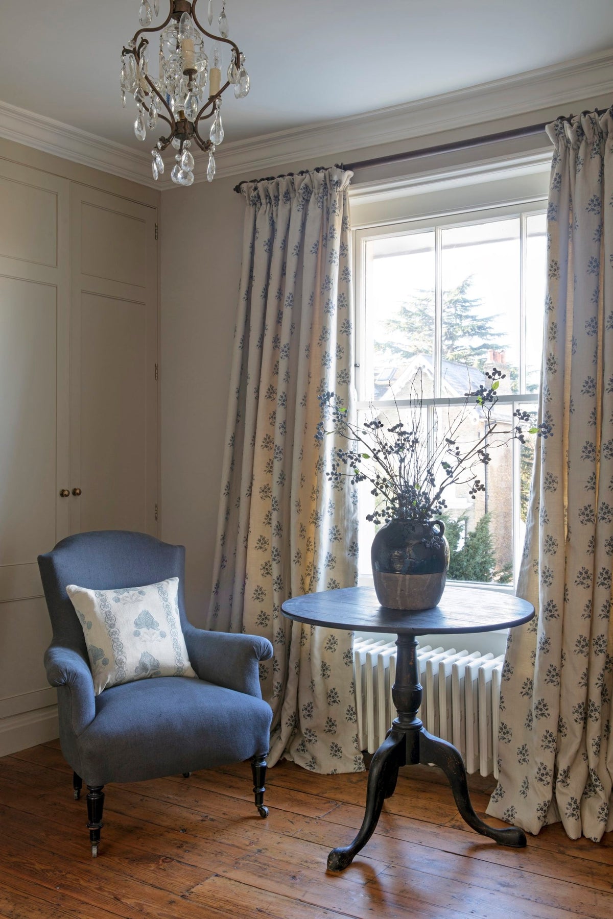 Kate Forman Agnes Charcoal Made to Measure Curtains – image 2