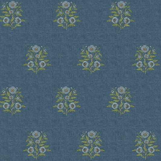 Chess Alscot Indigo Made to Measure Curtains