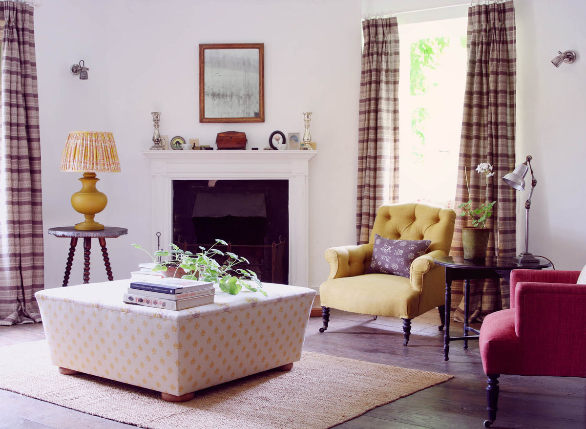 Kate Forman Anoushka Aubergine Made to Measure Roman Blinds – image 3