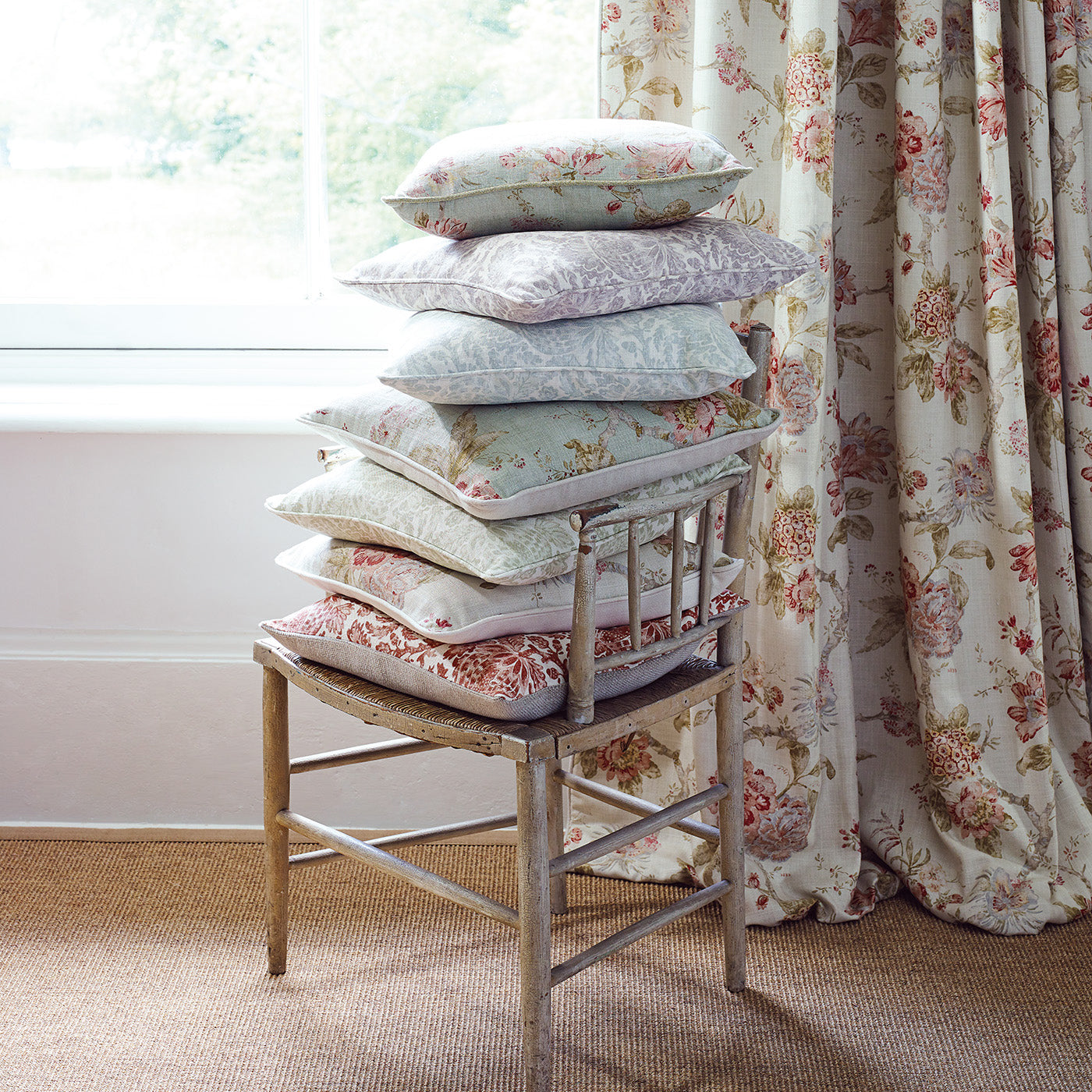 Linwood Tresco Strawberry Punnet Made to Measure Curtains