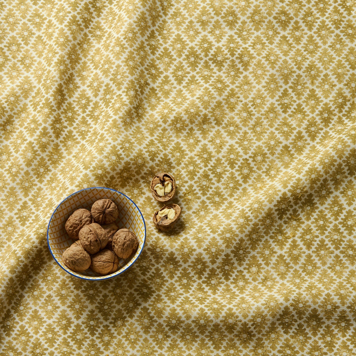 Linwood Ashfield Marigold FR Made to Measure Curtains