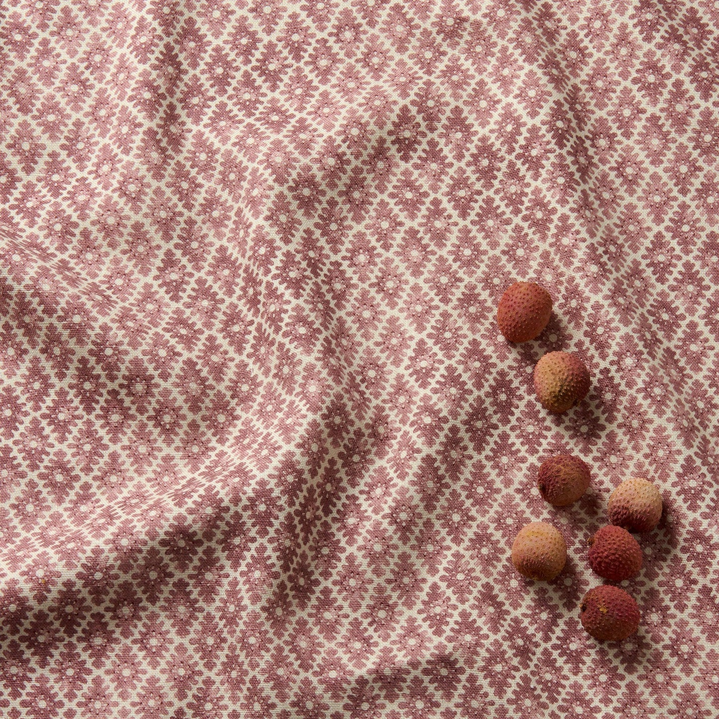 Linwood Ashfield Wine FR Made to Measure Curtains