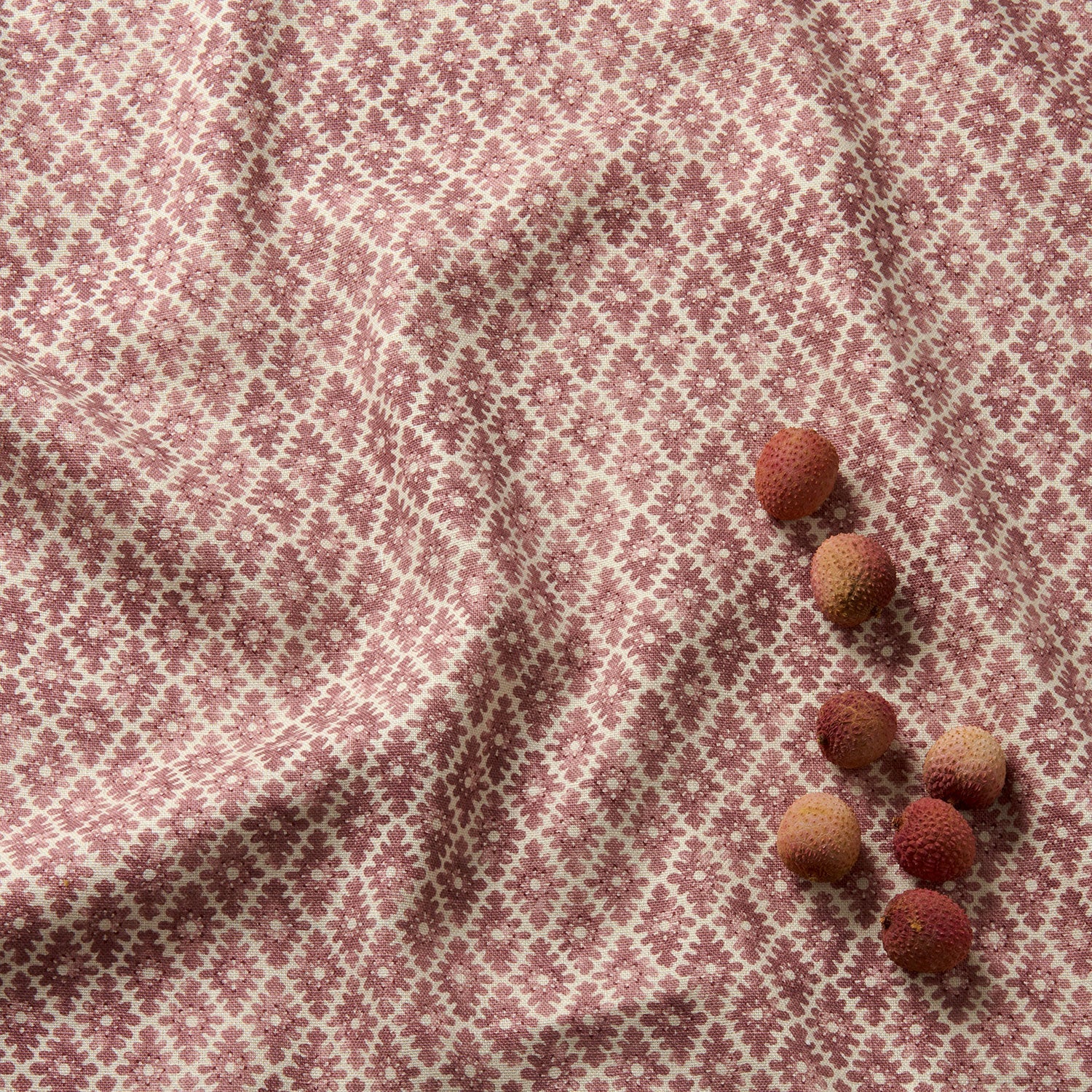 Linwood Ashfield Wine FR Made to Measure Curtains