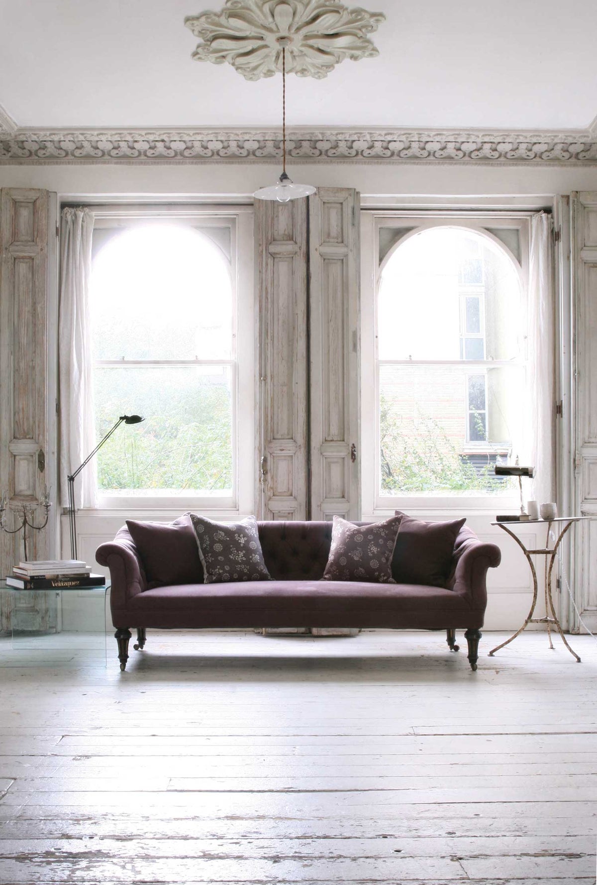 Kate Forman Stonewash Aubergine Made to Measure Curtains – image 4