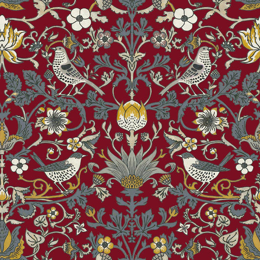 Chess Audley Claret Made to Measure Roman Blinds