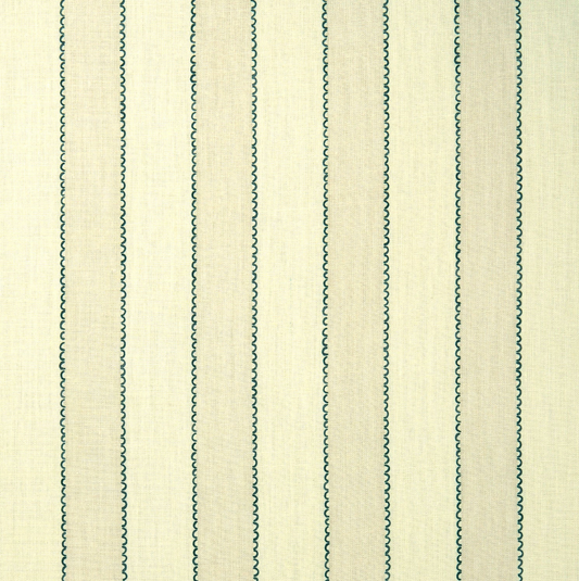 Audrey in lola stripe collection neutral stripe fabric by linwood cooshy 