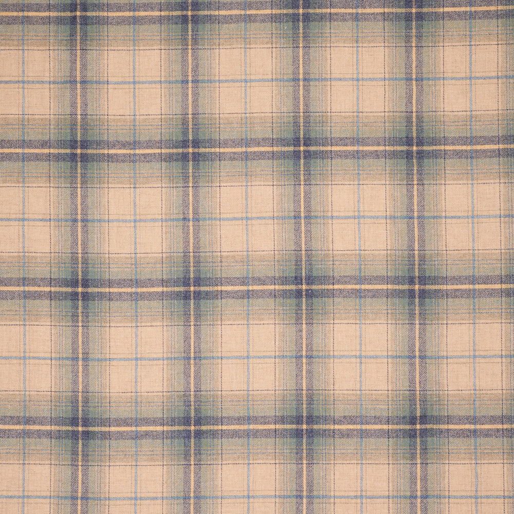 Chess Balmoral Denim Made to Measure Roman Blinds