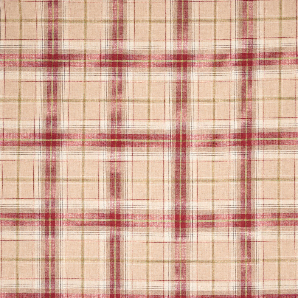 Chess Balmoral Raspberry Made to Measure Curtains