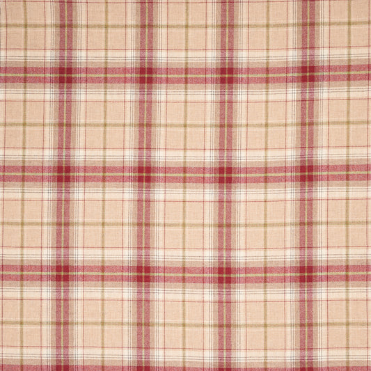 Chess Balmoral Raspberry Made to Measure Curtains