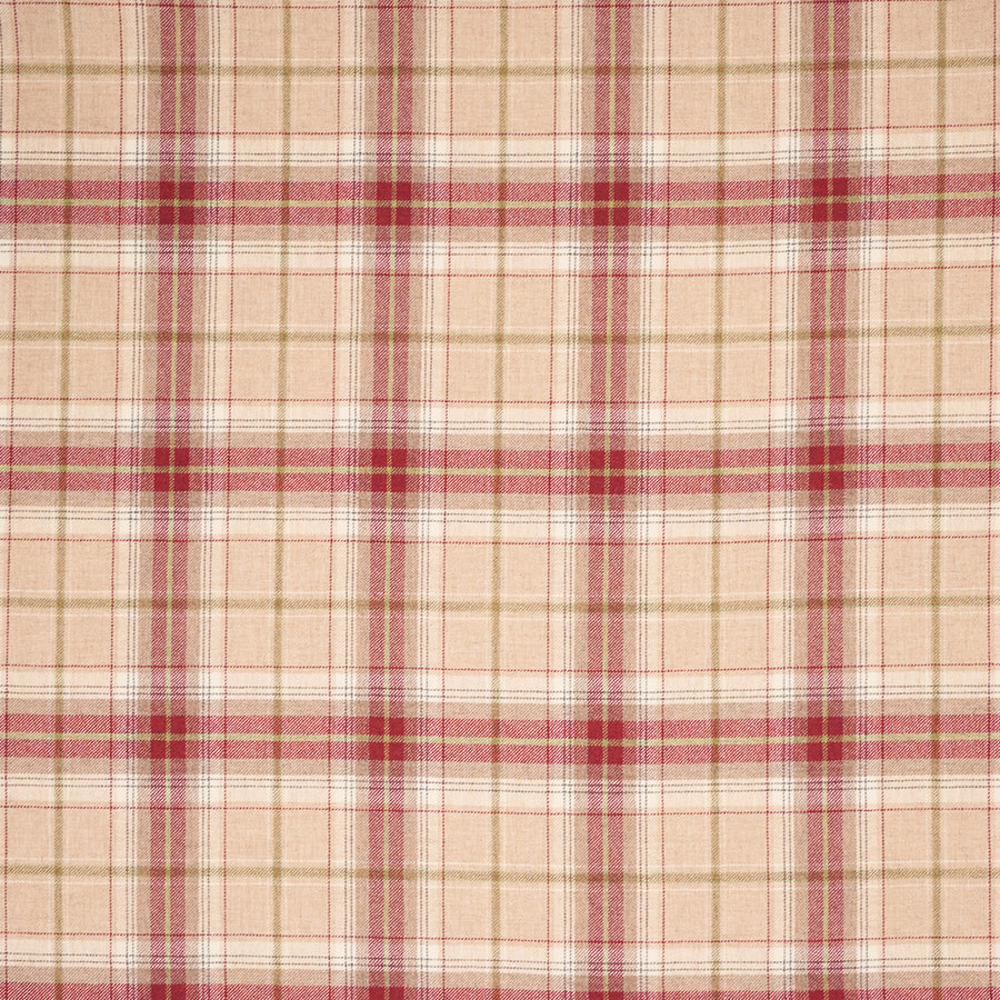 Chess Balmoral Raspberry Made to Measure Roman Blinds