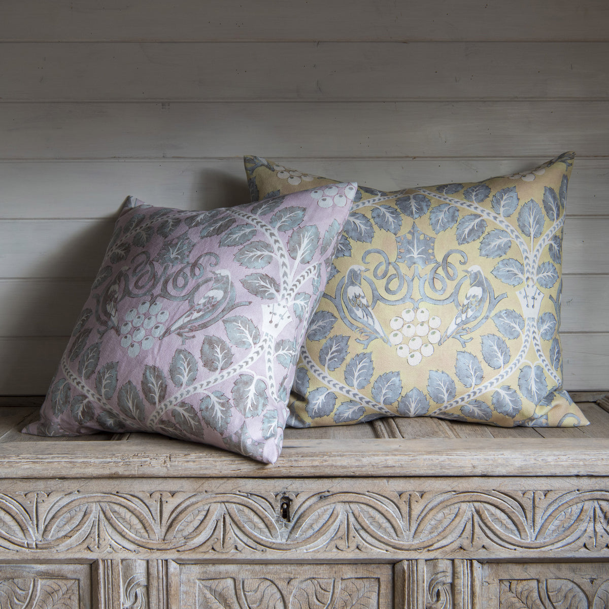 Lewis & Wood Berry Brothers Sherbet Made to Measure Roman Blinds – lifestyle photograph