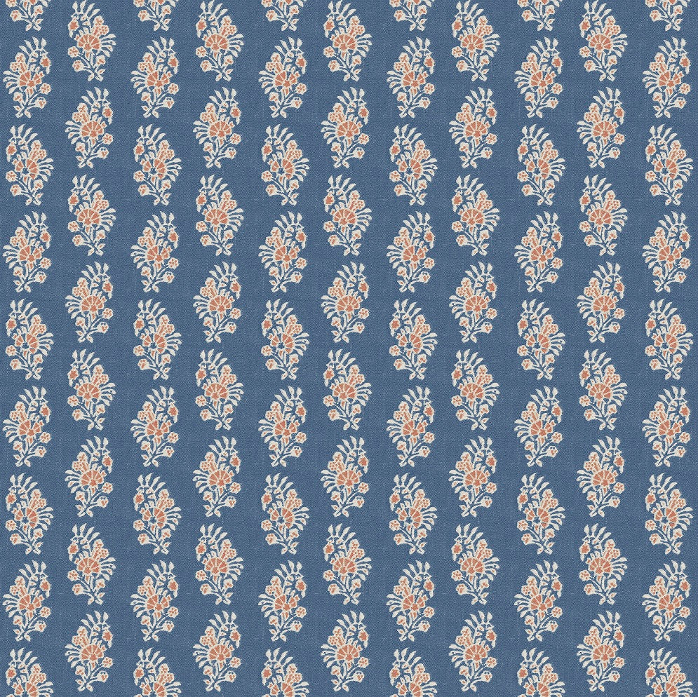 Chess Burford Denim Made to Measure Curtains