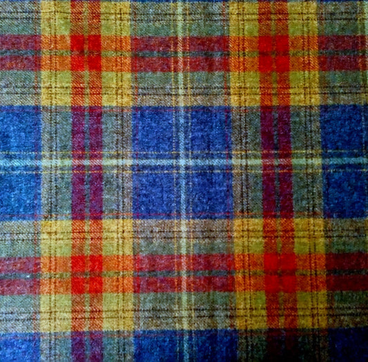 Chess Balmoral Thistle Blue Made to Measure Curtains
