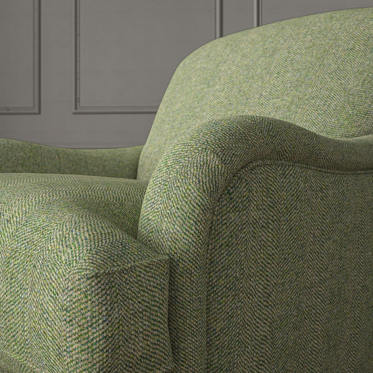 Linwood Foss Limegrass FR Made to Measure Curtains