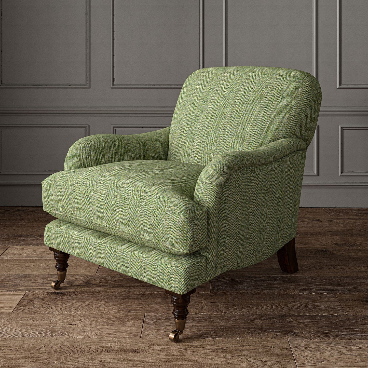 Linwood Foss Limegrass FR Made to Measure Curtains