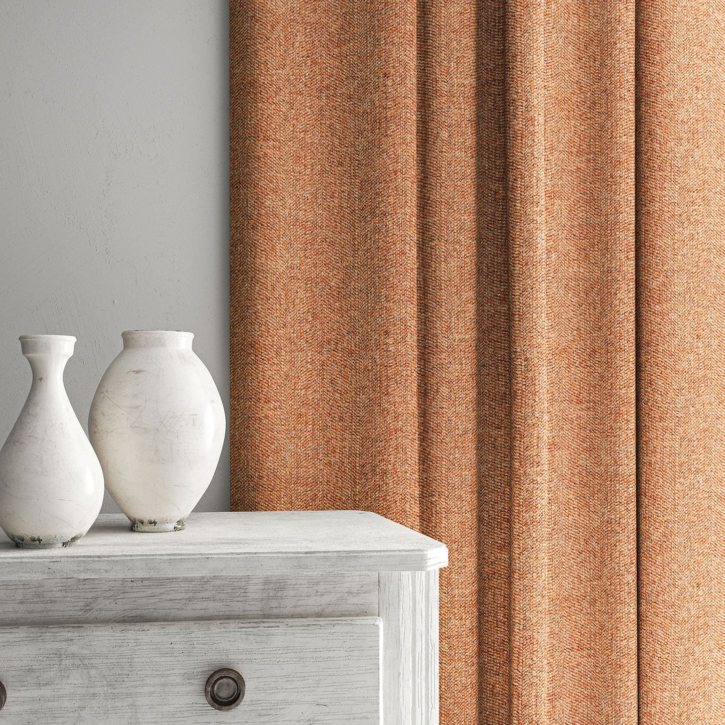 Linwood Foss Pale Ginger FR Made to Measure Curtains