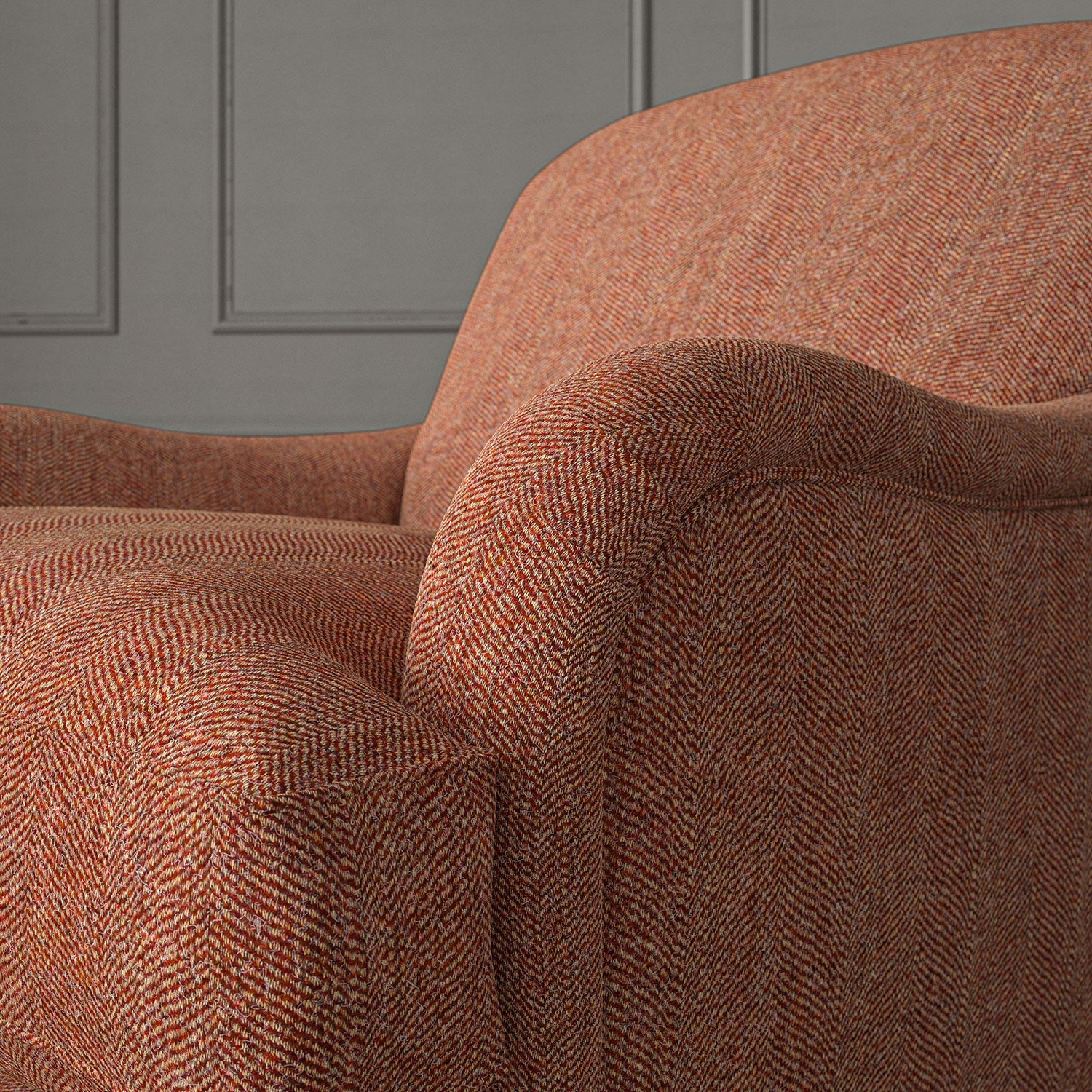 Linwood Foss Russet FR Made to Measure Curtains
