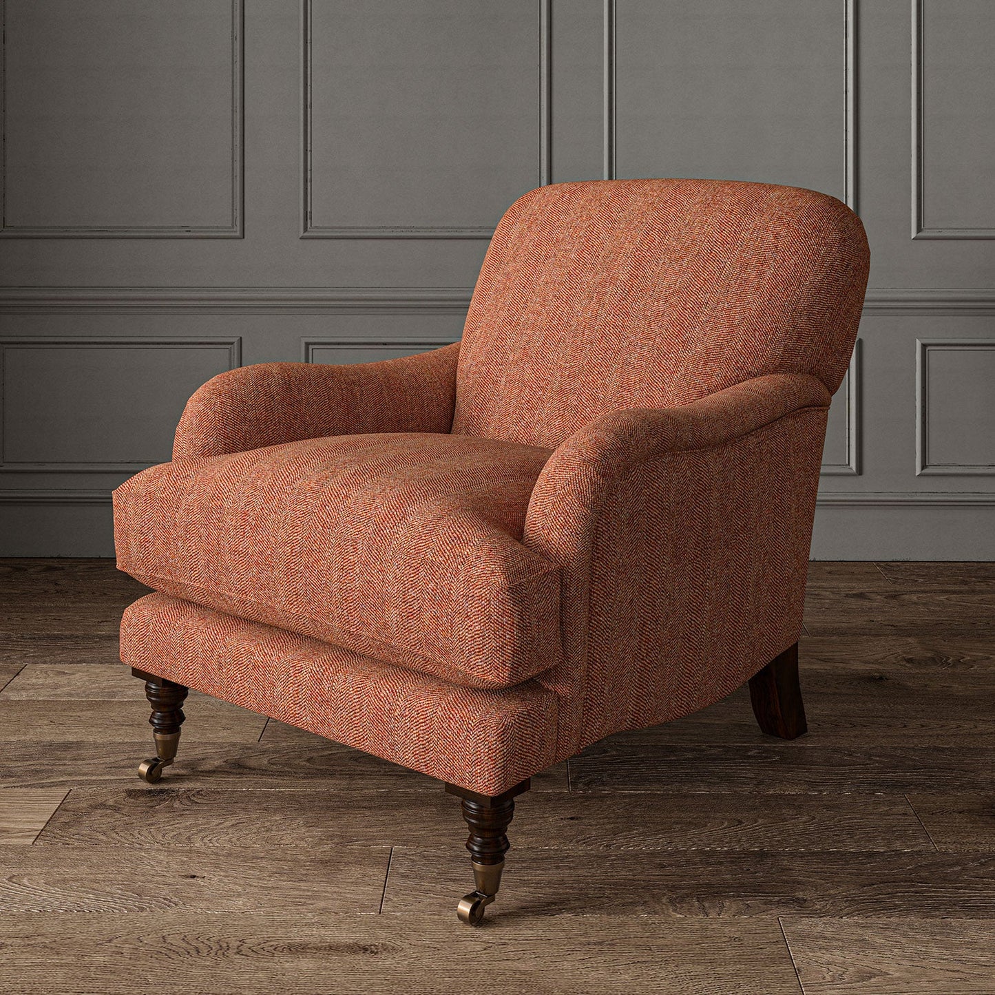 Linwood Foss Russet FR Made to Measure Curtains