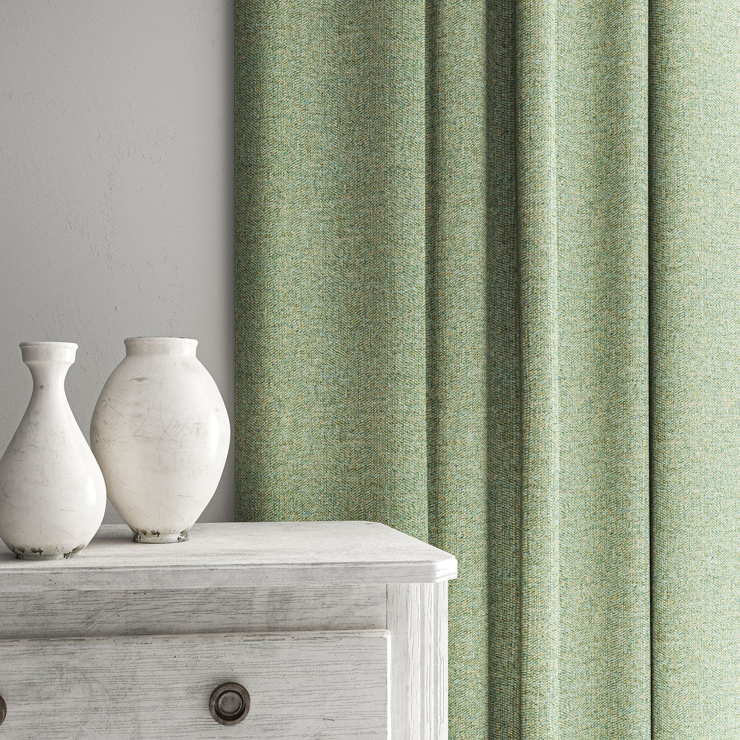 Linwood Foss Sky FR Made to Measure Curtains