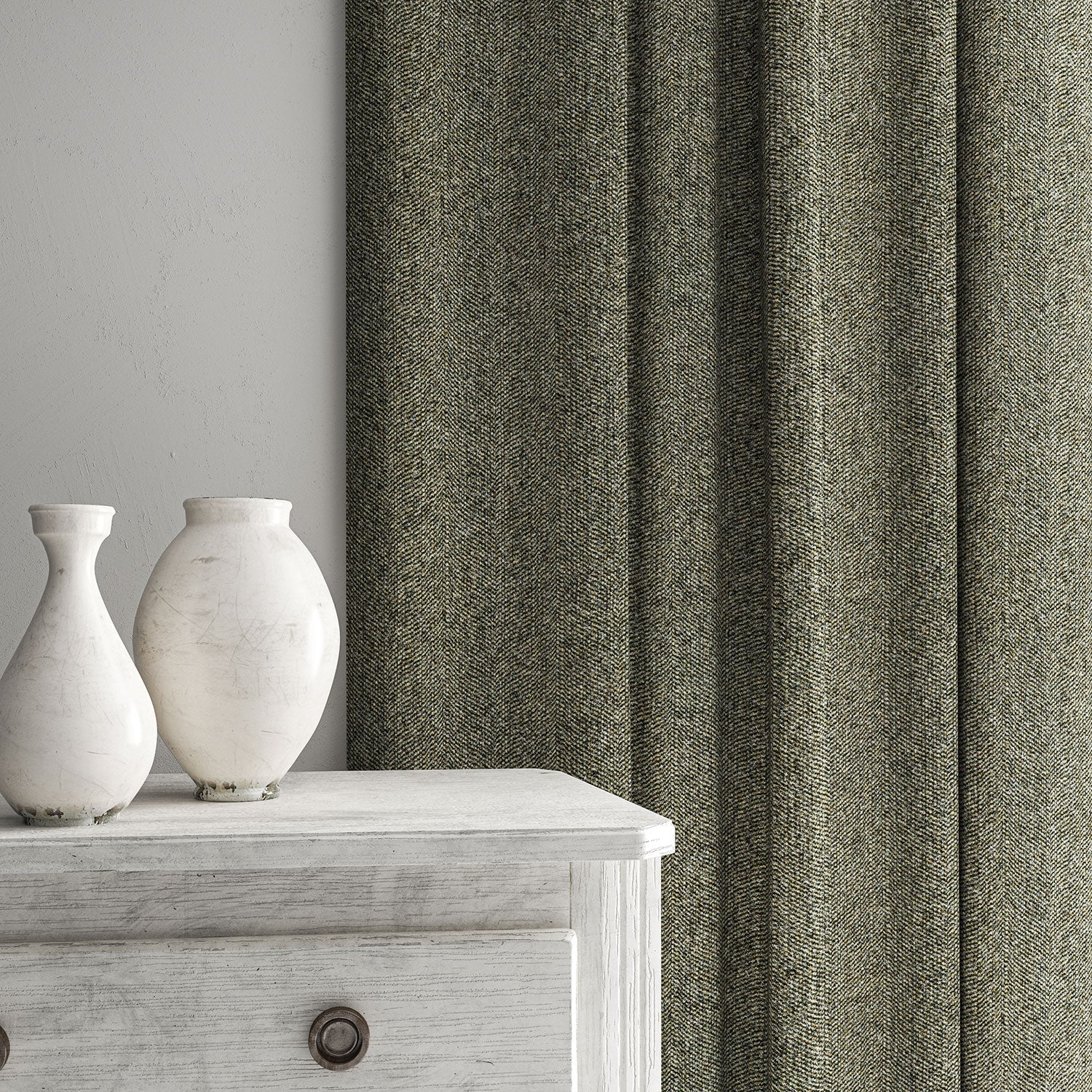 Linwood Foss Slate FR Made to Measure Curtains