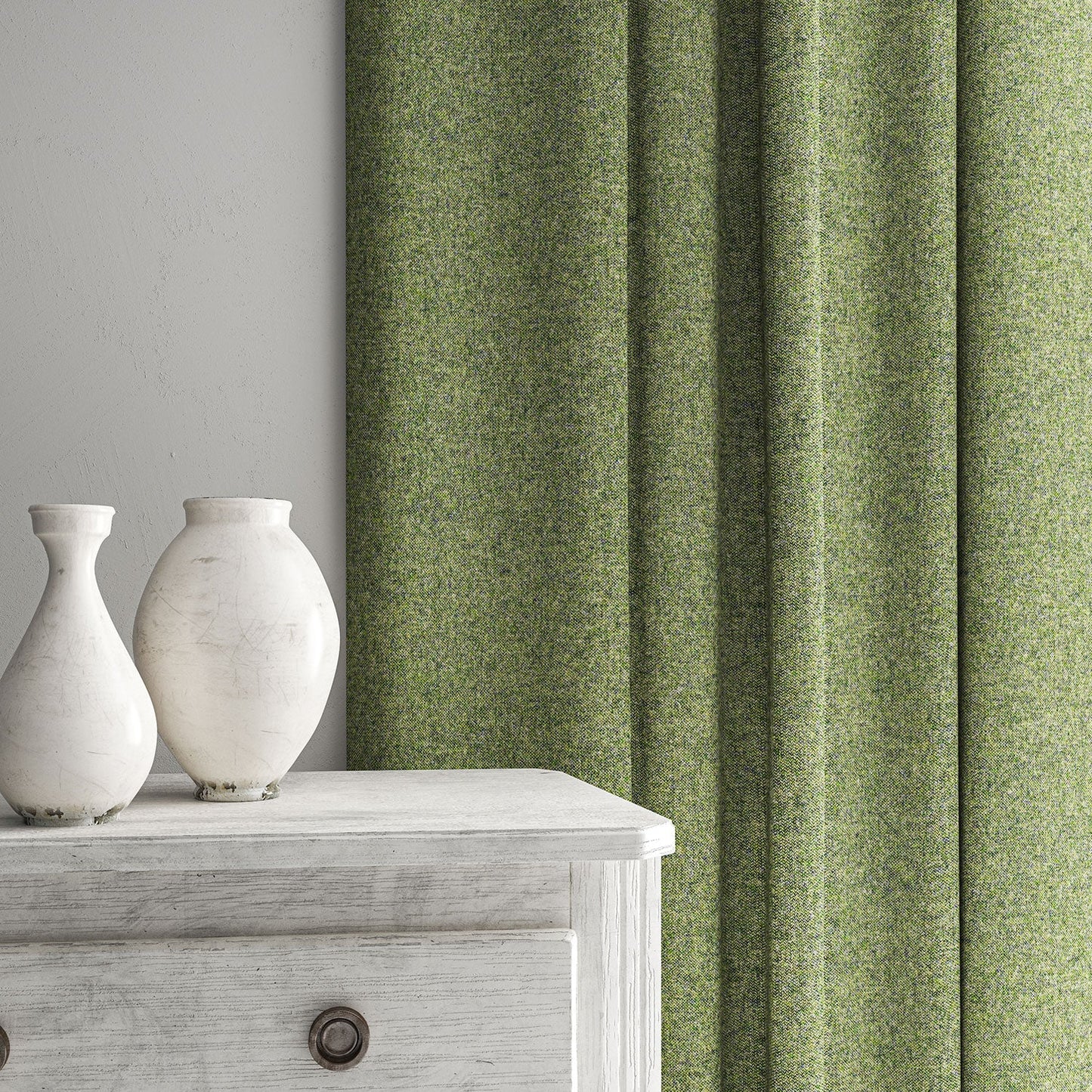 Linwood Tay Limegrass FR Made to Measure Curtains