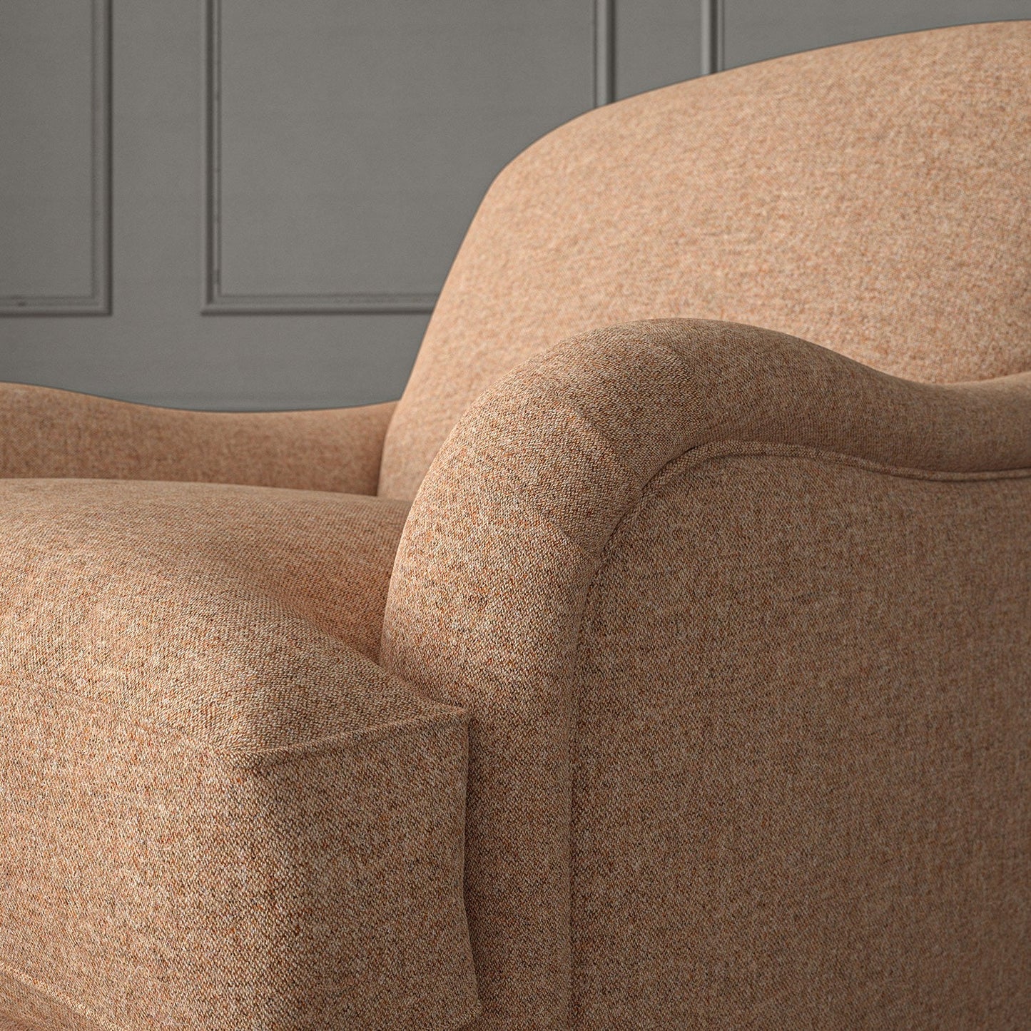 Linwood Tay Pale Ginger FR Made to Measure Curtains