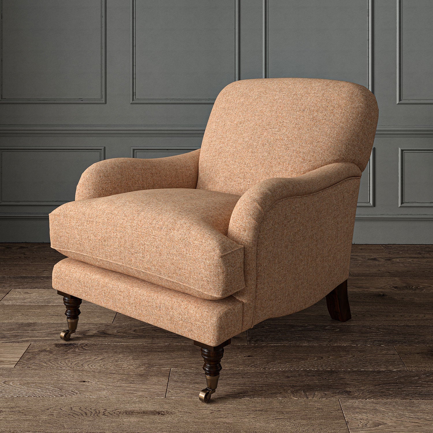 Linwood Tay Pale Ginger FR Made to Measure Curtains