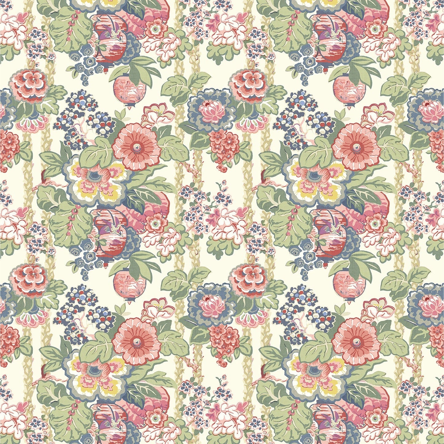Linwood Louis Blossom Made to Measure Curtains