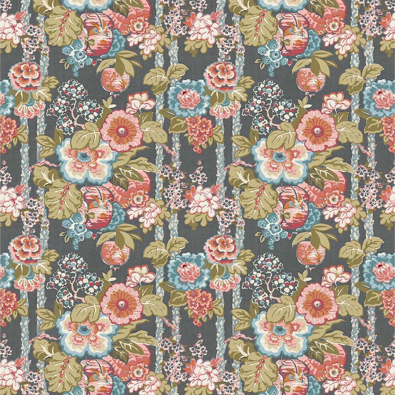 Linwood Louis Ginger Made to Measure Curtains
