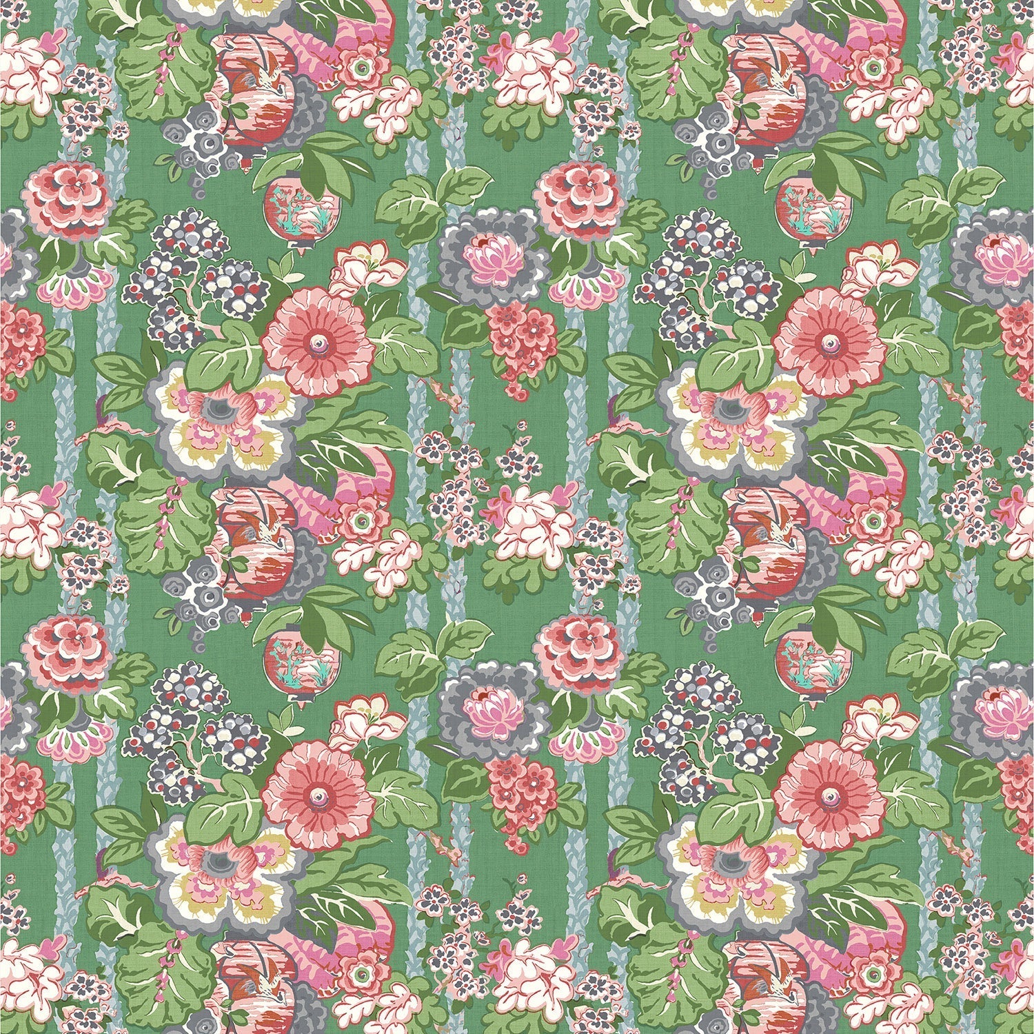 Linwood Louis Jade FR Made to Measure Curtains