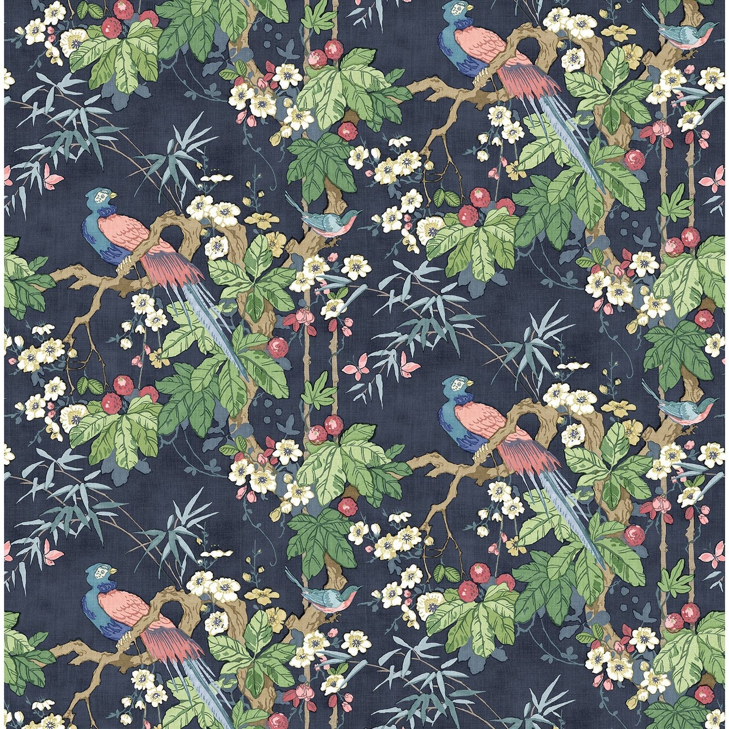 Linwood Miji Navy Made to Measure Curtains